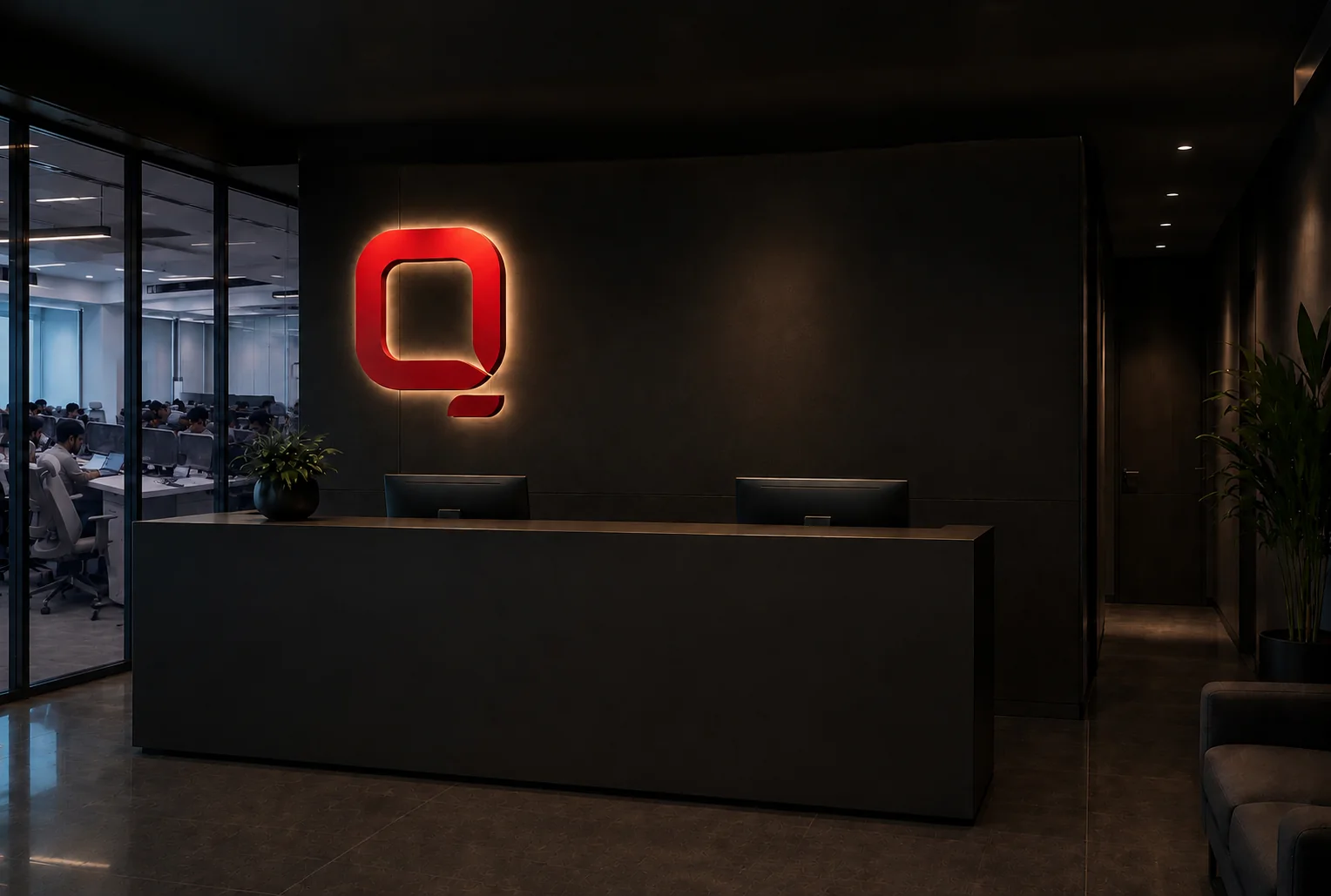 QSS office workspace