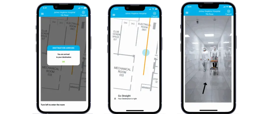 Indoor Positioning App