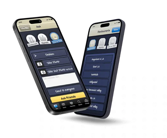 Ask Friends – Social Restaurant Discovery App Ask Friends – Social Restaurant Discovery App