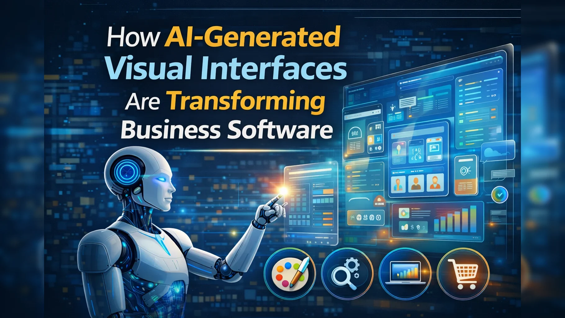 How AI-Generated Visual Interfaces Are Transforming Business Software